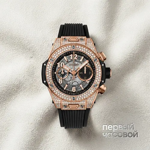 Big Bang Unico King Gold Pave