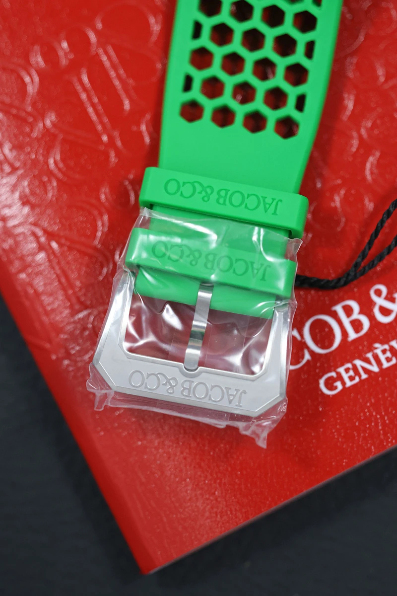 Купить элитные часы Jacob &amp; Co Epic X Skeleton Titanium Green EX110.20.AA.AC.A: в наличии в Москве!