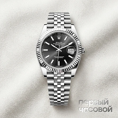 Datejust 41 mm Black Dial Jubilee Bracelet 