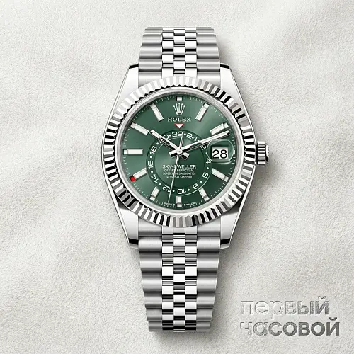 Oyster Perpetual Sky-Dweller Olive Green