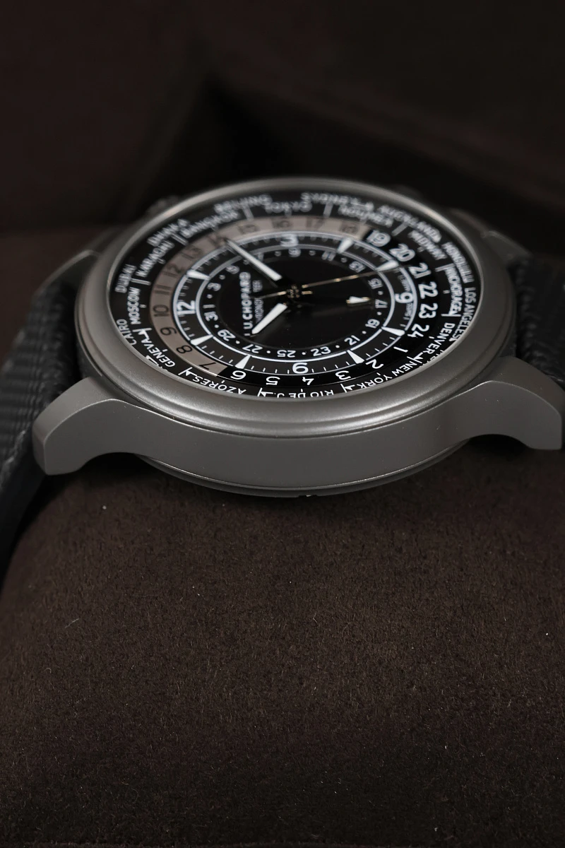 Купить элитные часы Chopard L.U.C Time Traveler One Black 168574-3008 : в наличии в Москве!