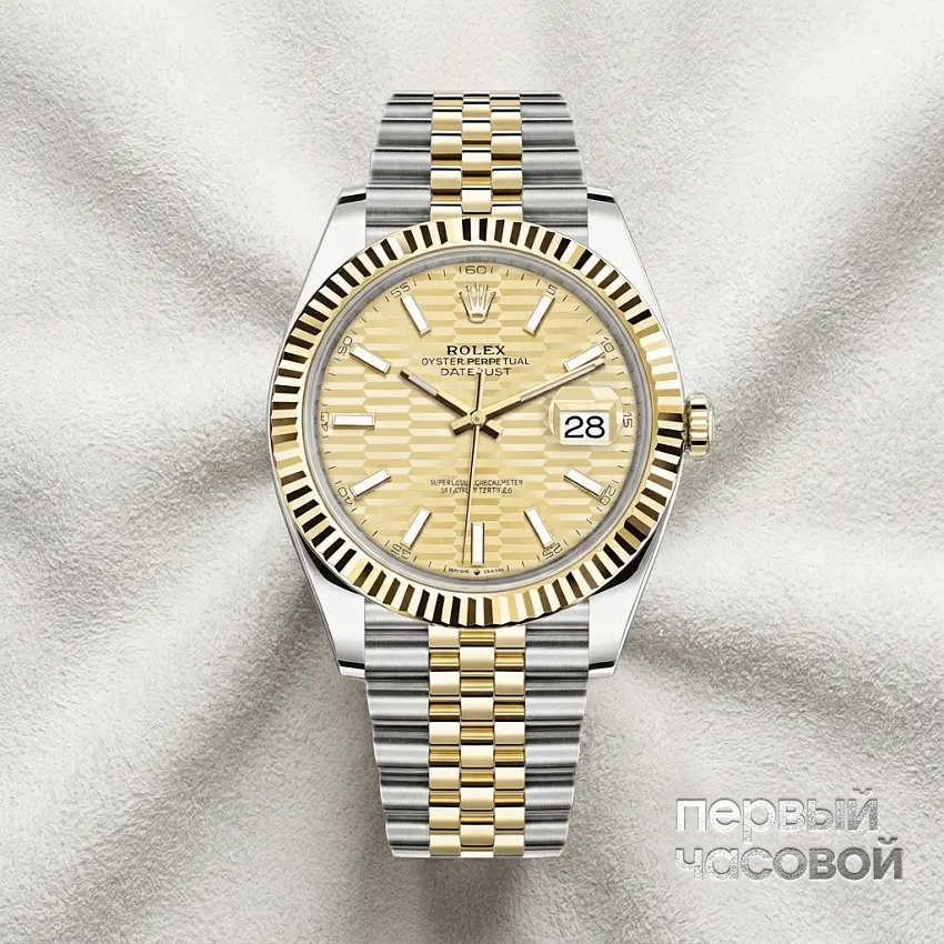 Oyster Perpetual Datejust Ii 41Mm Fluted Motif