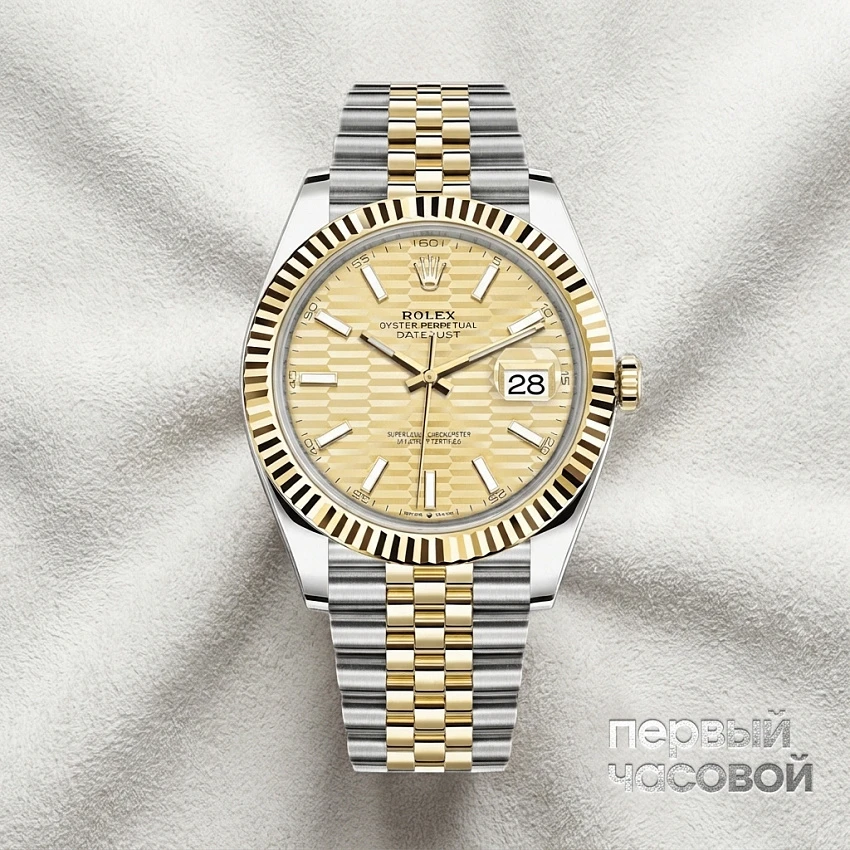 Oyster Perpetual Datejust Ii 41Mm Fluted Motif