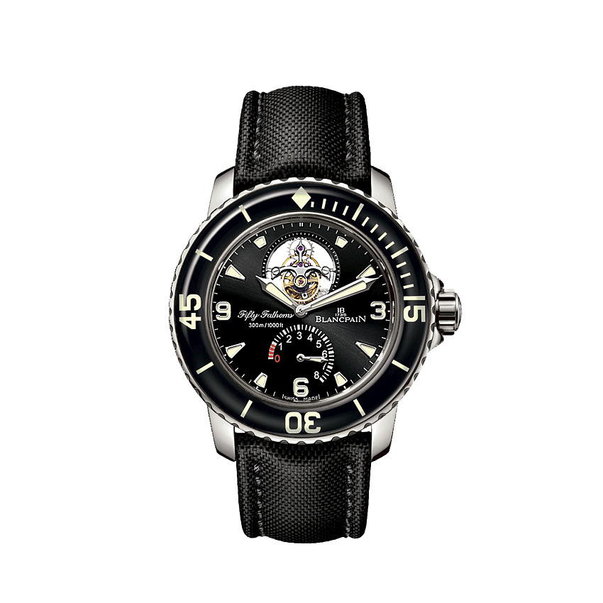 Fifty Fathoms Tourbillon 8 Jours White Gold