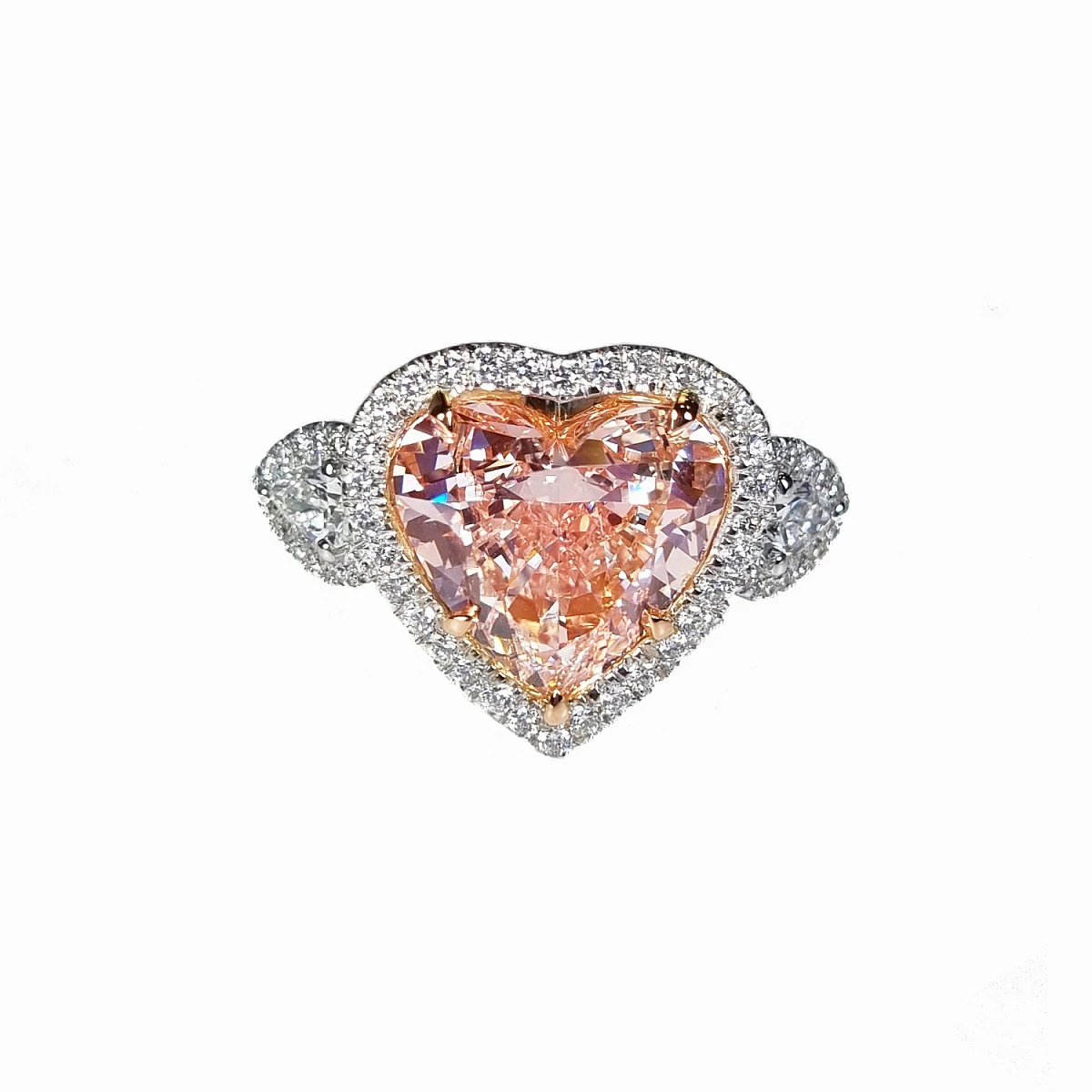 Купить украшение NO NAME КОЛЬЦО С БРИЛЛИАНТОМ 8,36 CT. FANCY INTENSE PINK*/VVS2 : в наличии в Москве!