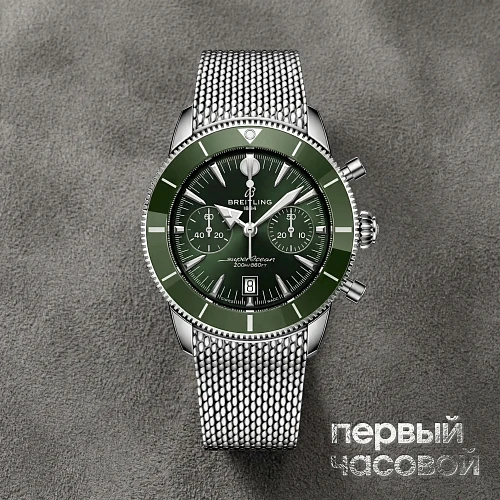 Superocean Heritage B01 Chronograph 42 Green