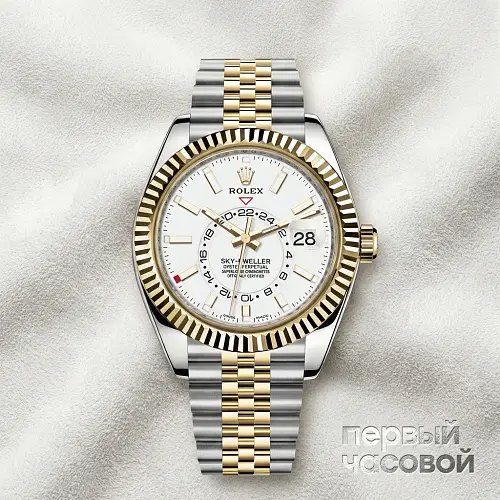Sky-Dweller Oyster Perpetual White Dial