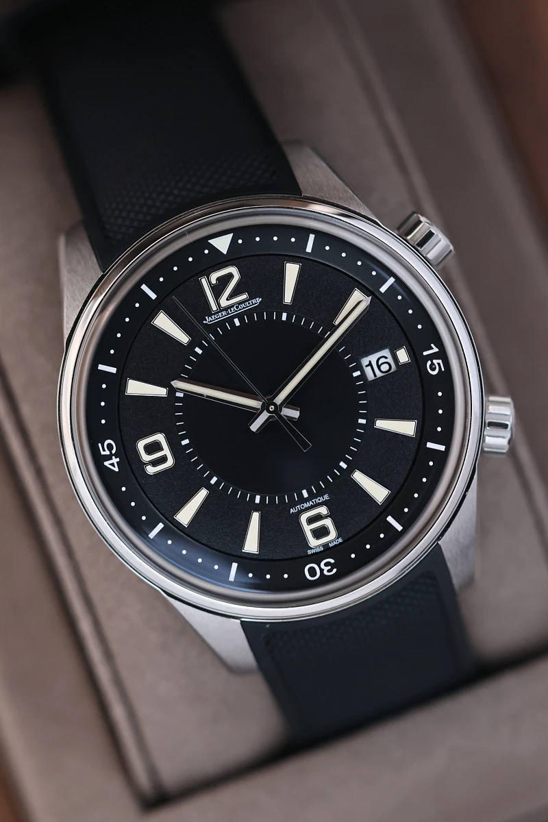 Купить элитные часы Jaeger-LeCoultre Polaris Date Black Dial Q906867J: в наличии в Москве!