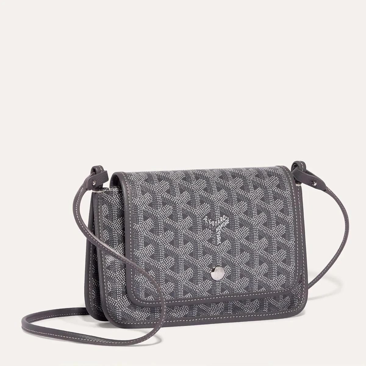 Goyard Plumet Pouch-Wallet Grey PLUMETPMLTY51CL51P