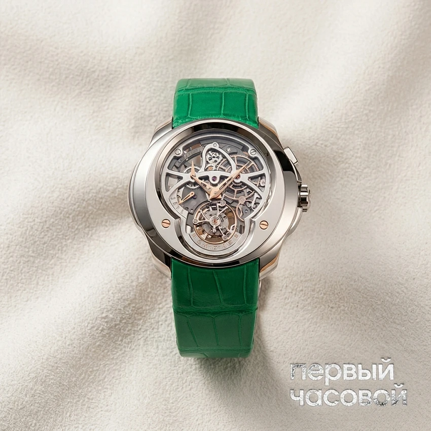 Cuatro Tourbillon Dail-Side Column Wheel Monopusher Chronograph