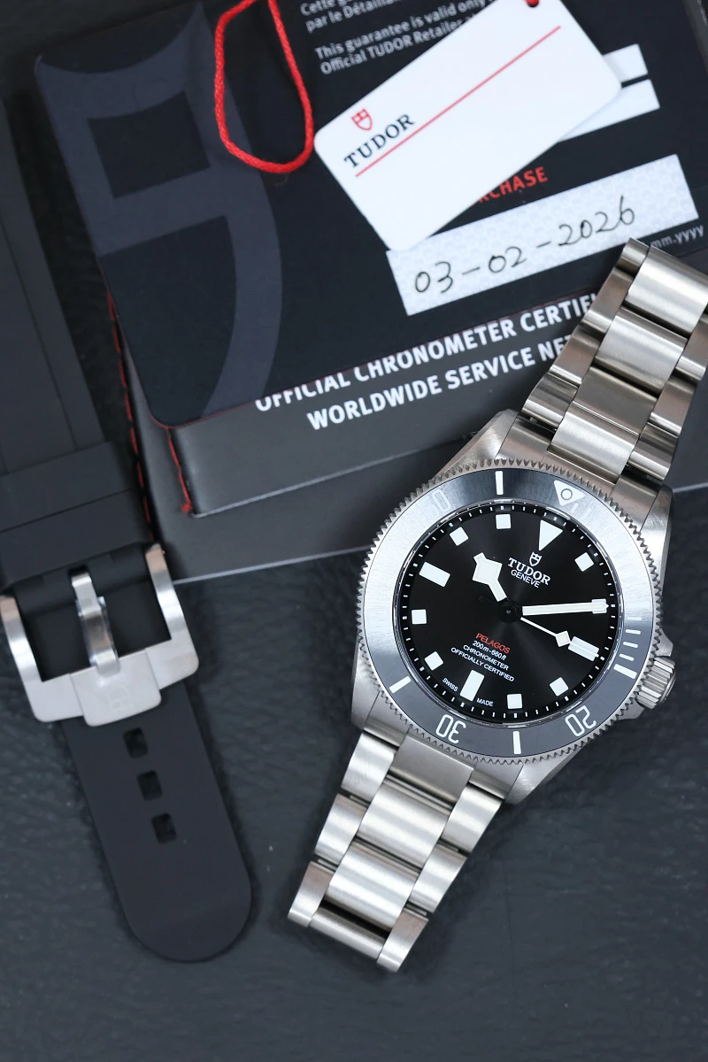 Tudor Pelagos Red Line 39 mm 25407N — фото 2
