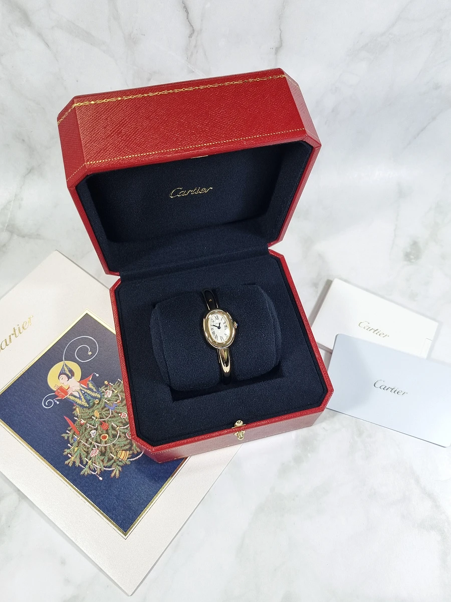 Купить элитные часы Cartier Baignoire Watch Mini Size 17 Yellow Gold WGBA0035: в наличии в Москве!