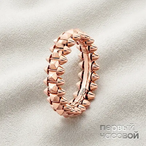 Clash de Cartier ring, small model rose gold
