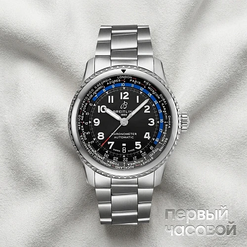 Aviator 8 B35 43 Steel - Black