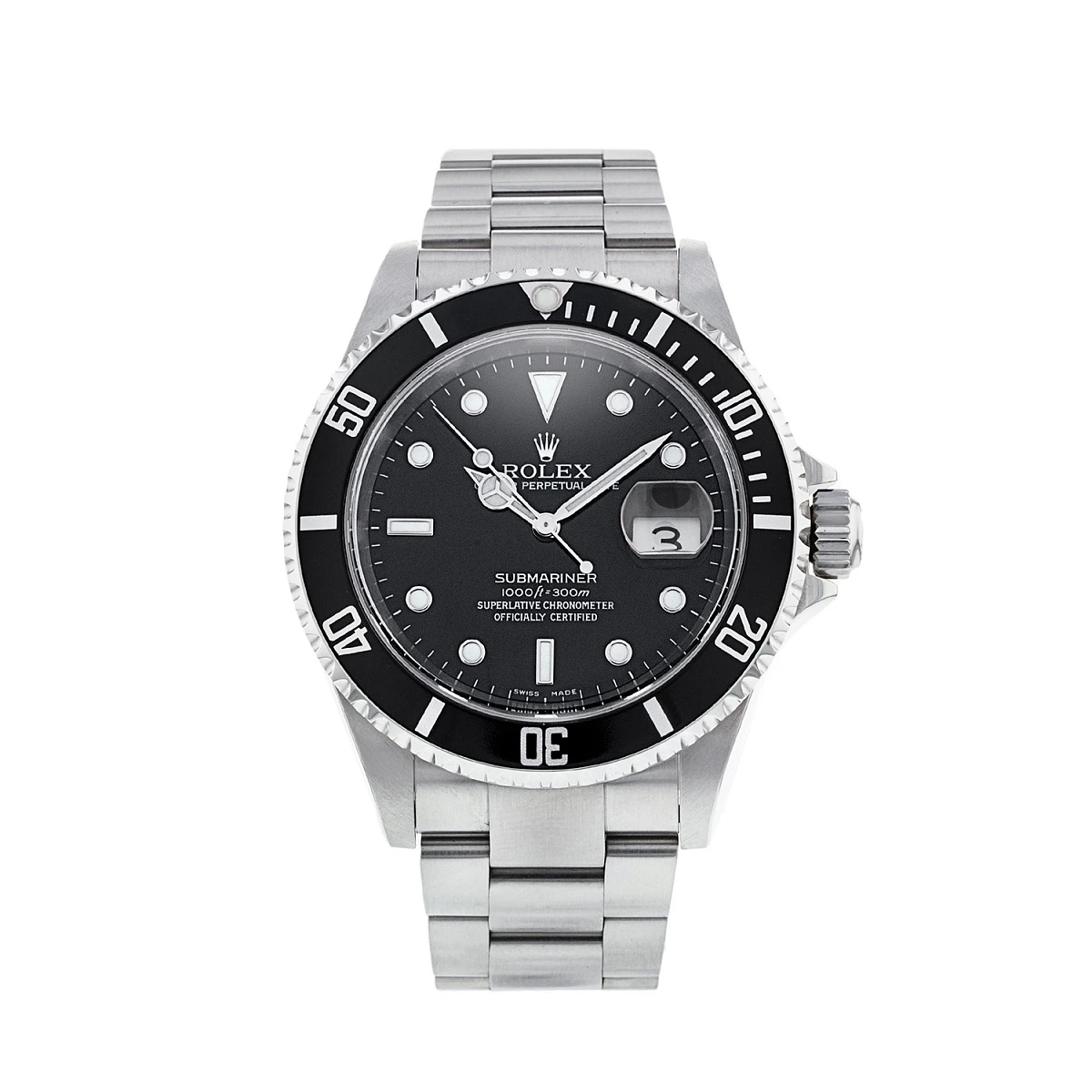 Купить элитные часы Rolex Submariner Date 16610: в наличии в Москве!