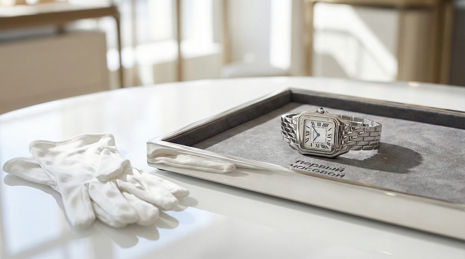 Medium Panthere De Cartier Steel