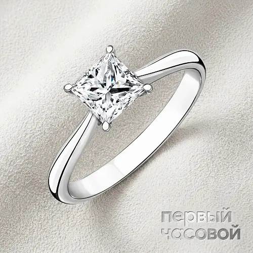 Кольцо с бриллиантом 1,54 ct. D/VVS2