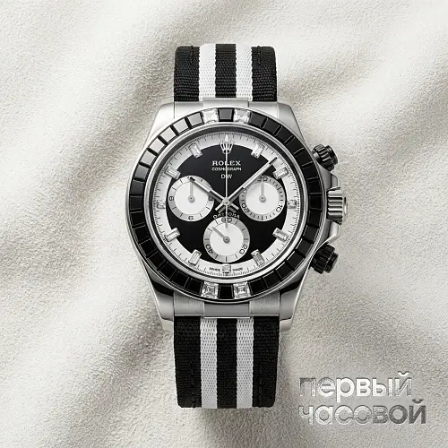 Rolex Daytona 40 Mm Rainbow Sport Black