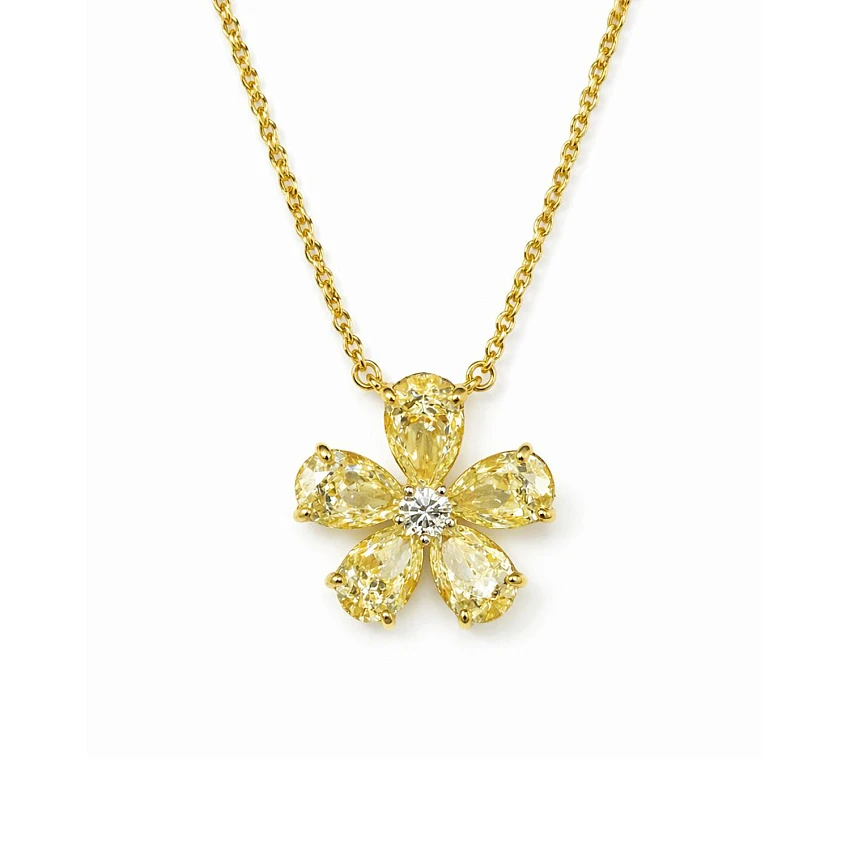 Подвеска с бриллиантами 5,32 ct.