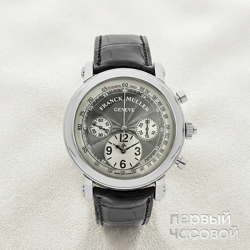 Round Chronograph Automatic Steel 44 Mm