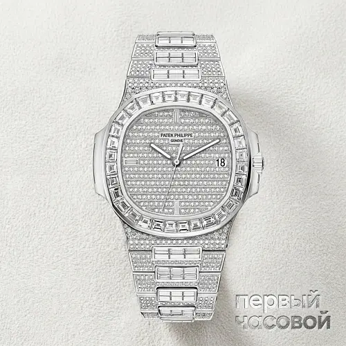 Nautilus Custom Baguettes Diamonds