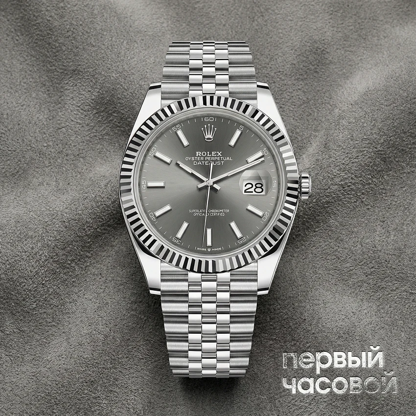 Datejust Ii 41Mm Dark Rhodium