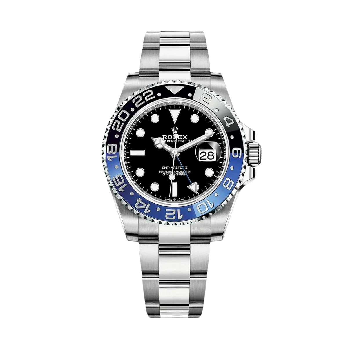 Купить элитные часы Rolex GMT-MASTER II Oyster Oystersteel 126710BLNR: в наличии в Москве!