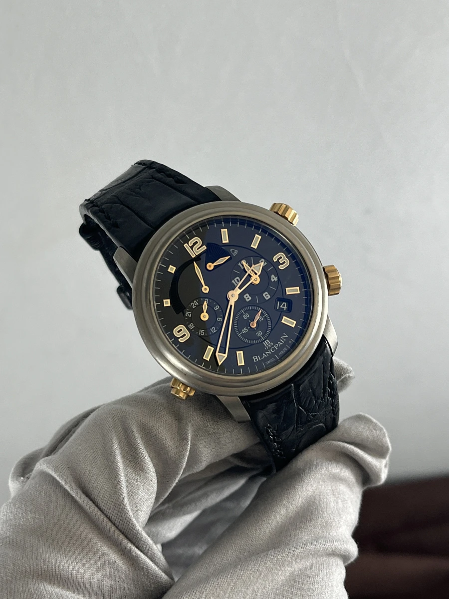 Купить элитные часы Blancpain Reveil Alarm GMT 2041-12A30-64B: в наличии в Москве!