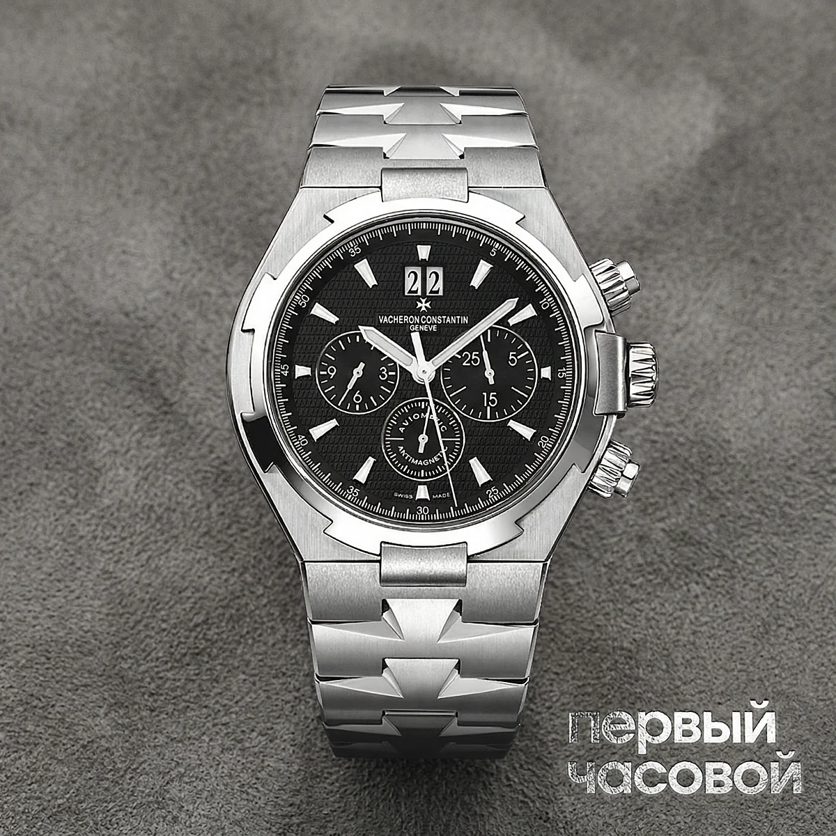 Купить элитные часы Vacheron Constantin Overseas Chronograph 49150/B01A-9097: в наличии в Москве!