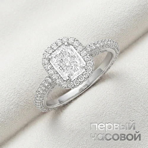 Constellation Cushion Diamond Engagement Ring