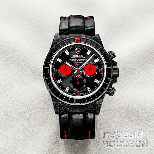 Rolex Daytona 40 Mm Rainbow Black Gems