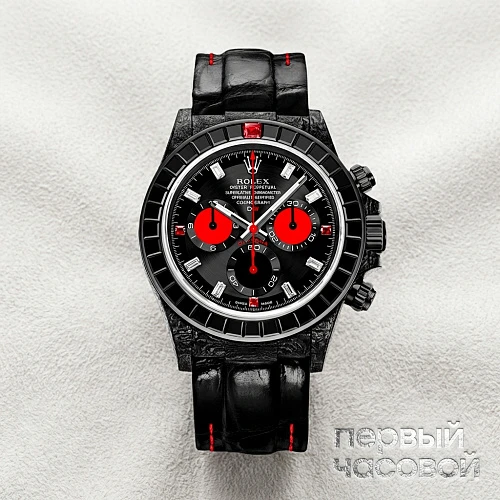 Rolex Daytona 40 Mm Rainbow Black Gems