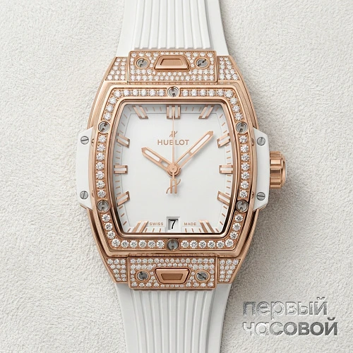 Shaped Spirit Of Big Bang King Gold White Pave