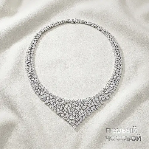Колье с бриллиантами 56,67 ct. 
