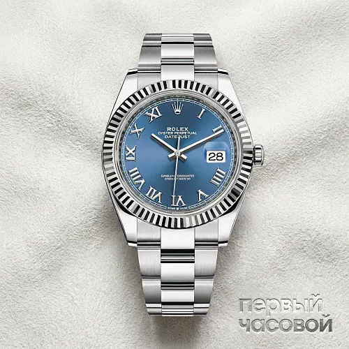 Datejust II 41mm Blue Azzurro