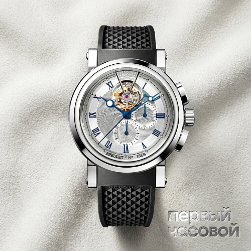 Marine Tourbillon Chronograph Platinum