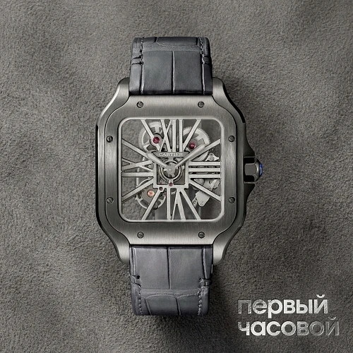 Santos De Cartier Skeleton