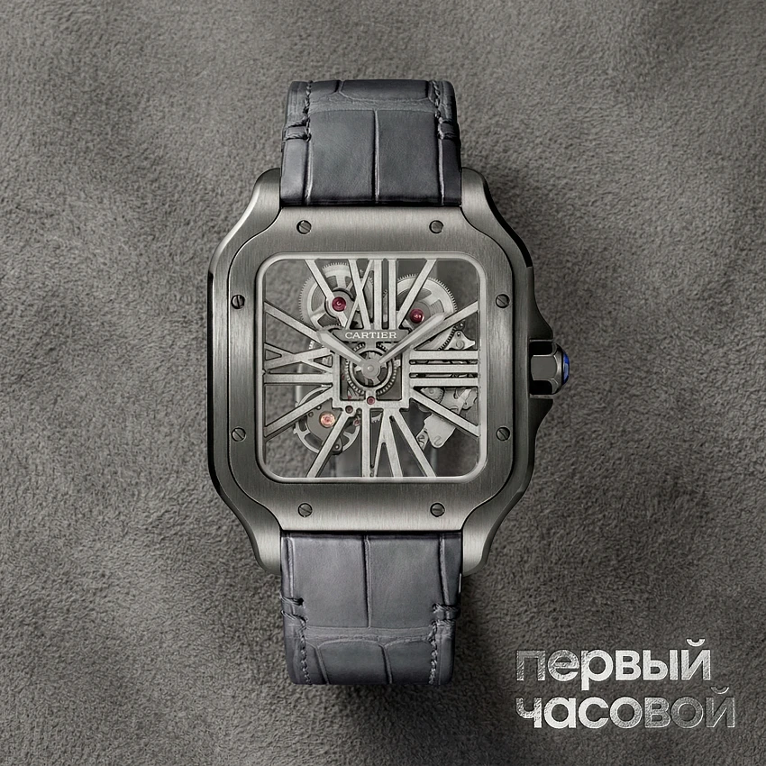Santos De Cartier Skeleton