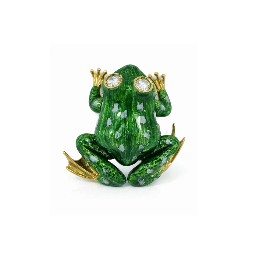 Frog Brooch