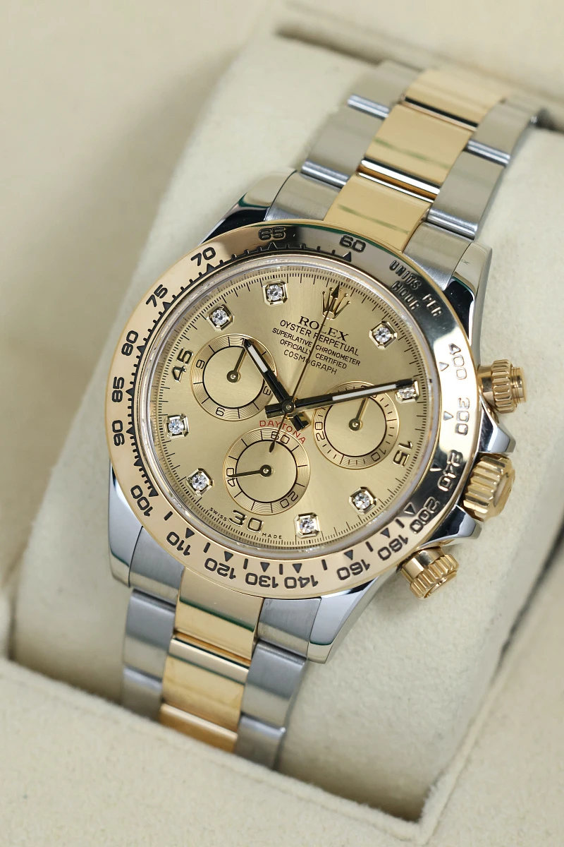 Купить элитные часы Rolex Oyster Perpetual Cosmograph Daytona Diamond Dial 116503-0006: в наличии в Москве!