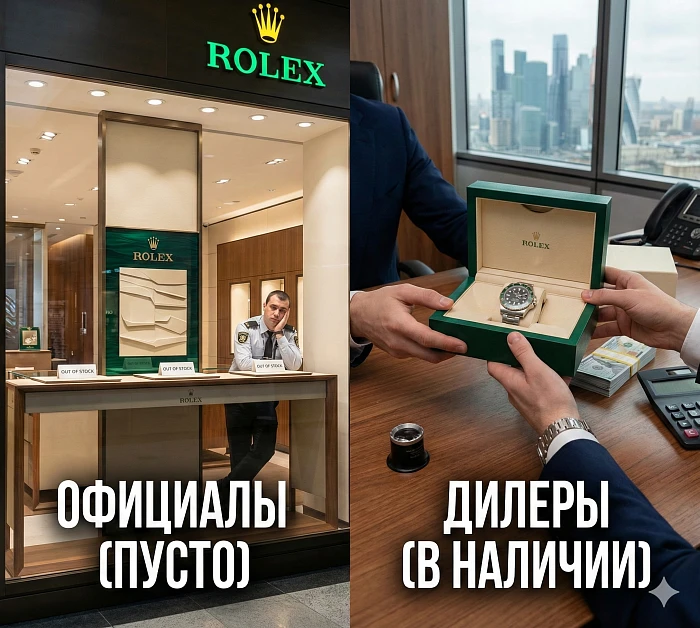 Где теперь брать люкс? Реальный расклад по рынку РФ: кто возит, кто кидает и почему бутик больше не нужен. 