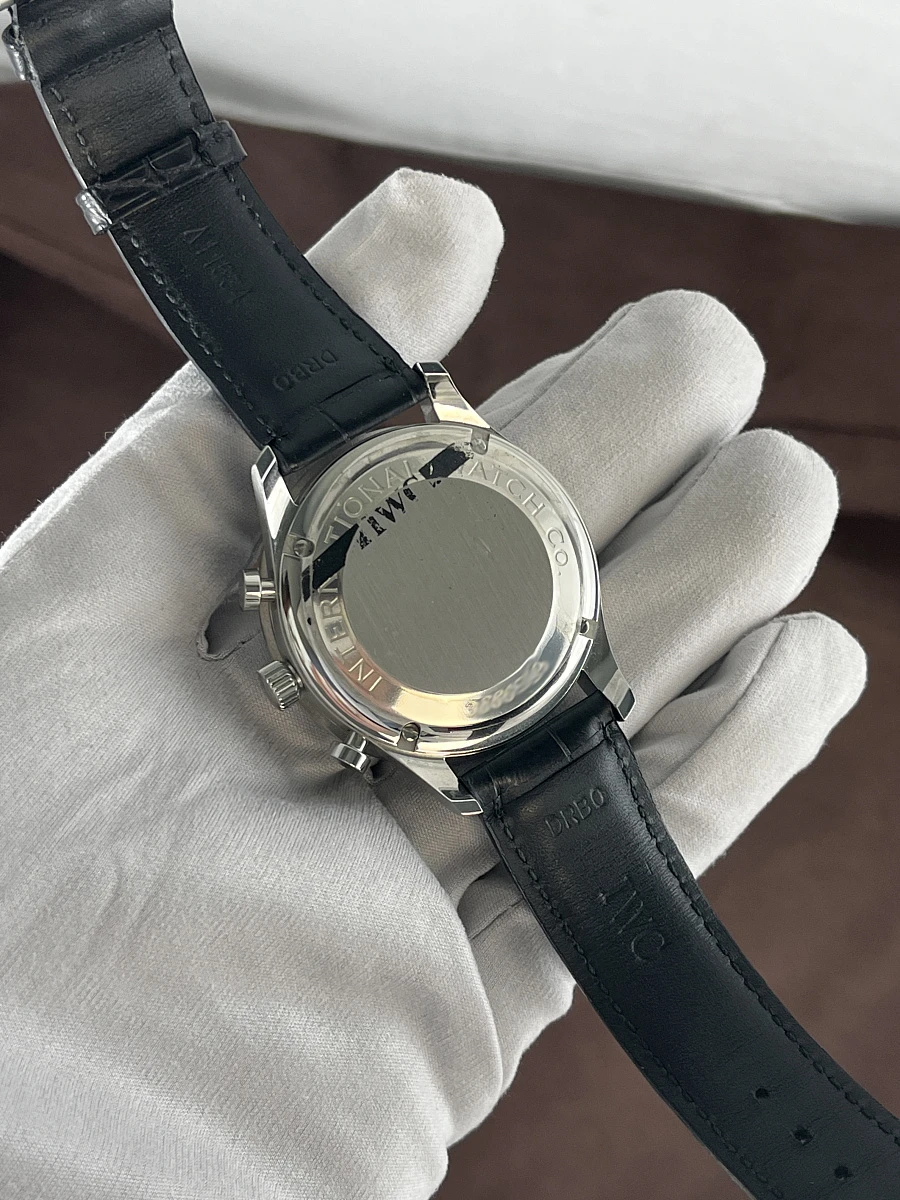Купить элитные часы Iwc Portuguese Chronograph Stainless Steel IW371401: в наличии в Москве!