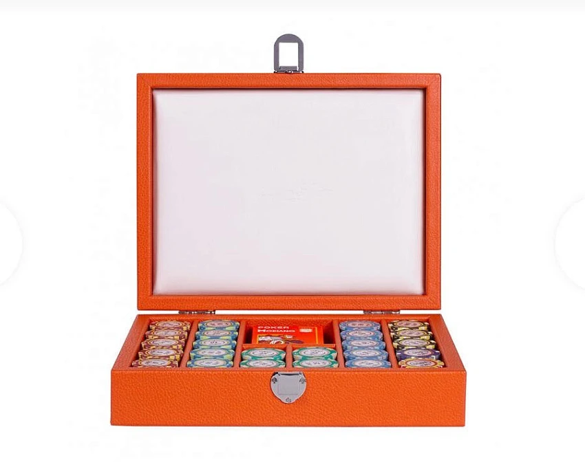 Poker Set Buffalo Leather