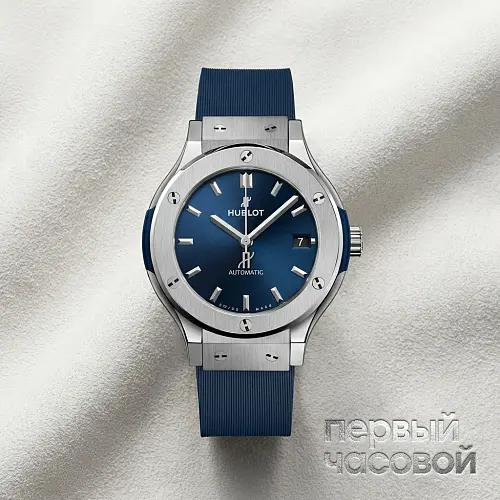 Classic Fusion Titanium Blue 38 mm