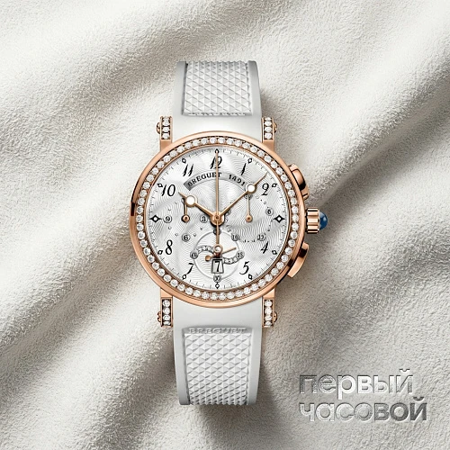 Marine Lady Chronograph Rose Gold