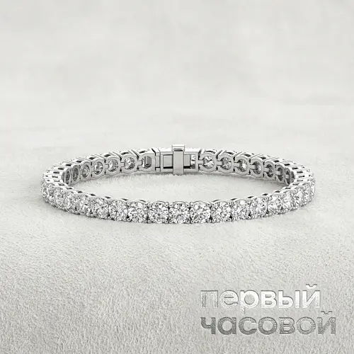 Браслет с бриллиантами 22,4 ct. G-H/VS (3 Excellent)