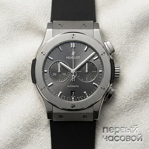 Classic Fusion Racing Grey Chronograph Titanium