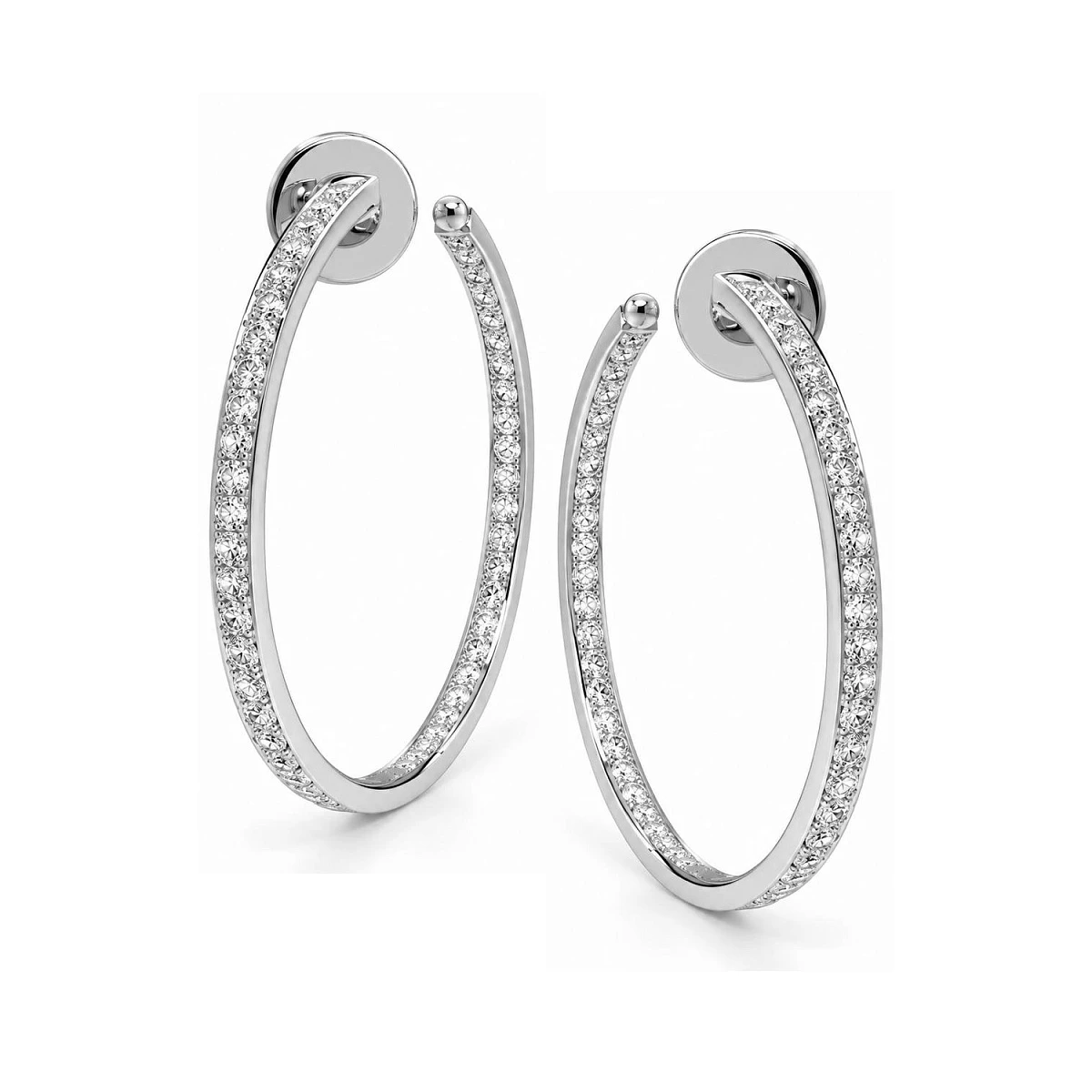 Studio jewelry Серьги с бриллиантами 1,50 ct.