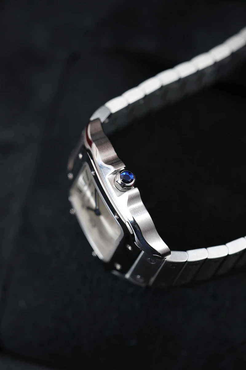 Cartier Santos De Cartier Small Model Silver Dial WSSA0082 — фото 5