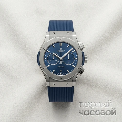 Classic Fusion Chronograph Titanium Blue 42 mm